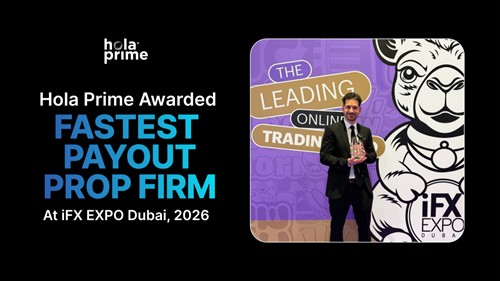 Hola Prime Wins “Fastest Payout Prop Firm - MEA 2026” And Publishes the Operational Data Behind It
