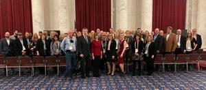 TopLine leaders Hike Capitol Hill to advocate for credit union members