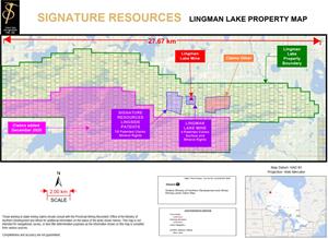 Lingman Lake Property Map
