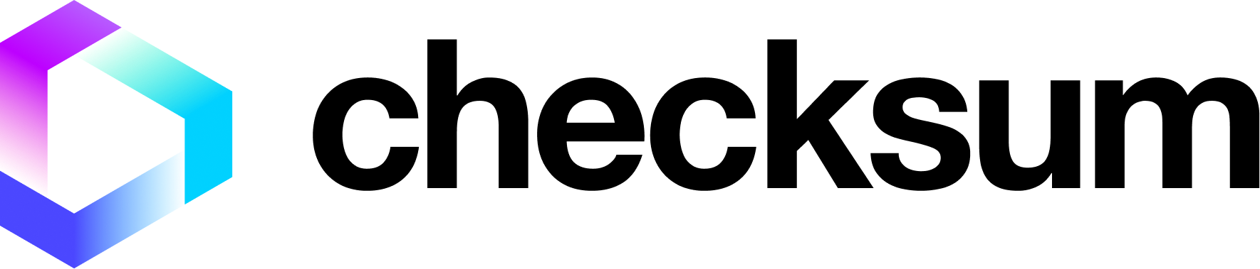 Checksum Logo black font.png