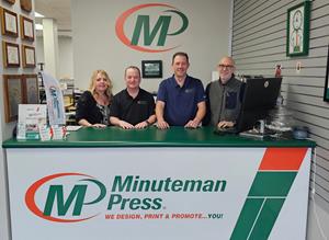 Minuteman Press Flemington NJ Team Photo 2024