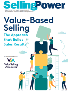Selling Power - Value-based Selling, The Approach that Builds Sales Results. Download here: https://bit.ly/3e9gQNd 
