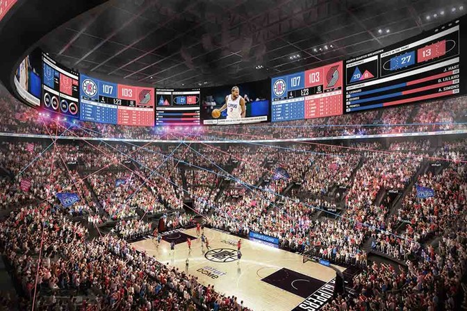 Conceptual Image Credit LA Clippers