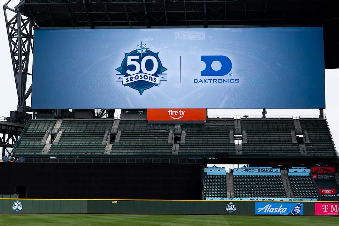 New Daktronics Display Helps Seattle Mariners Celebrate 50 Seasons
