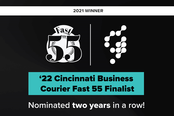 2022 Cincinnati Business Courier Fast 55 Finalist