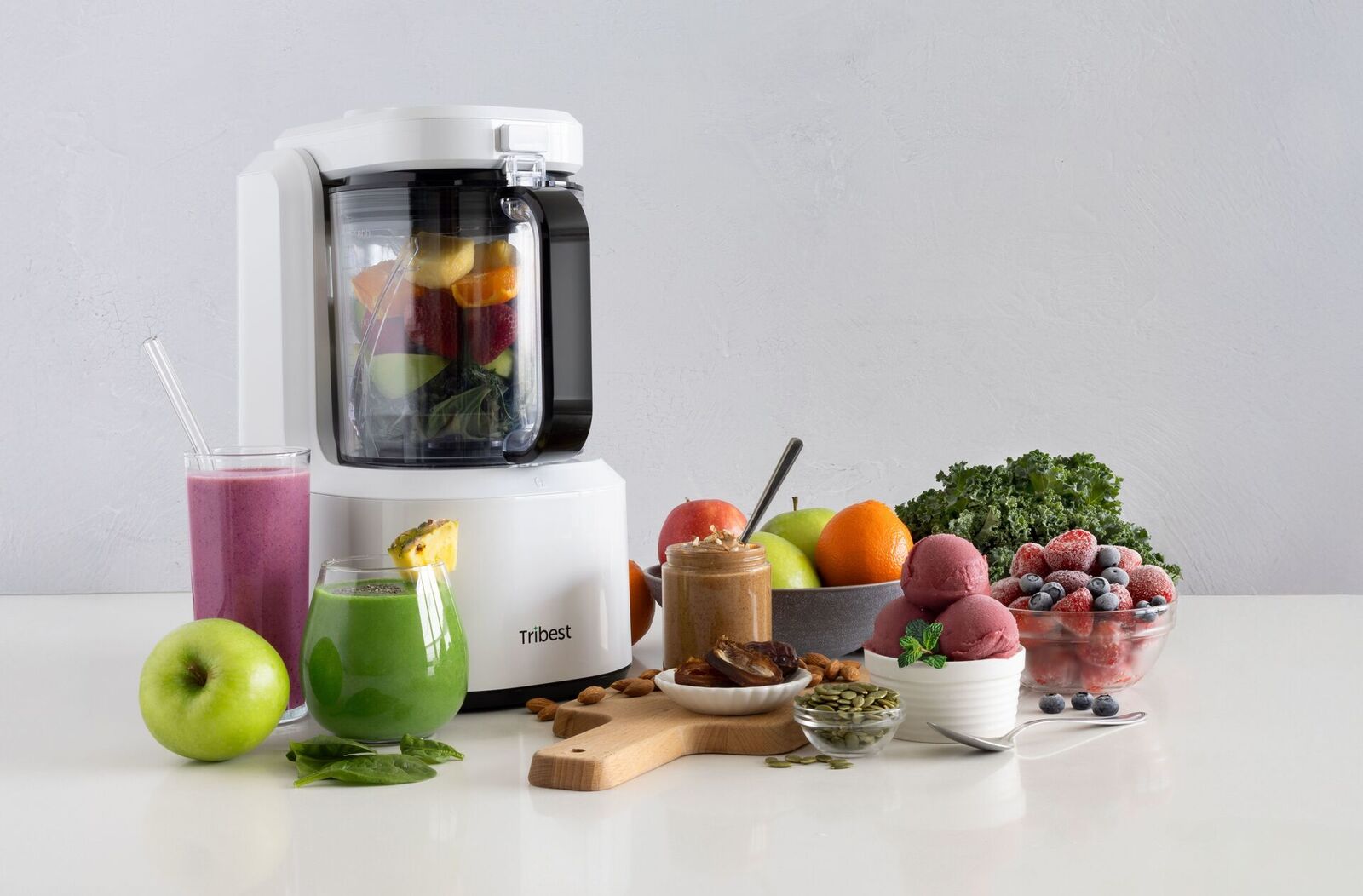 Tribest, a leading provider of wellness appliances designed to make healthy living easy, announces the launch of the Tribest Backspin™— the world’s first Contra-Rotating Impact Blender.