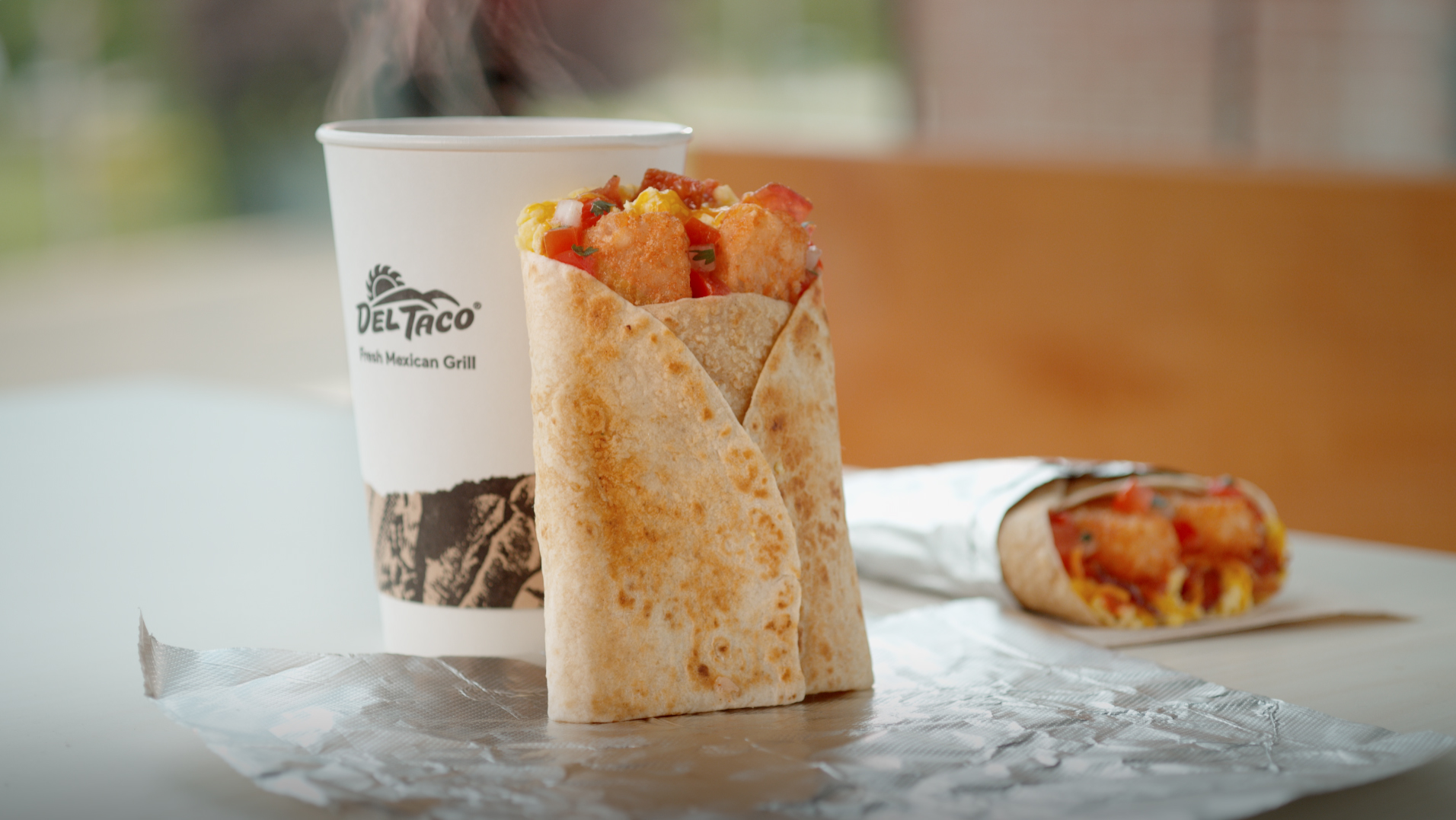 Del Taco's New Breakfast Toasted Wrap