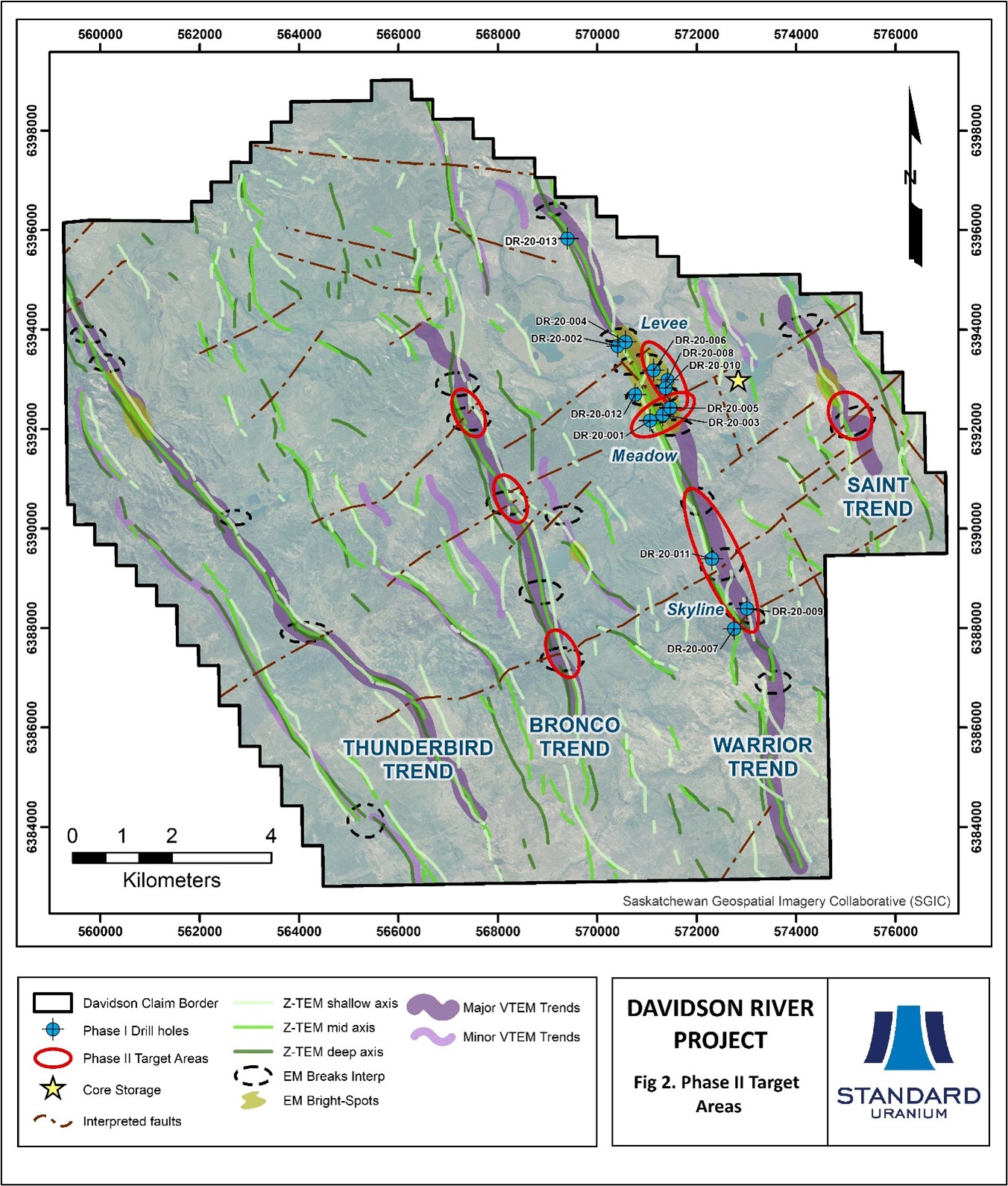 STND Fig 2 Davidson River Phase 2 Target Areas