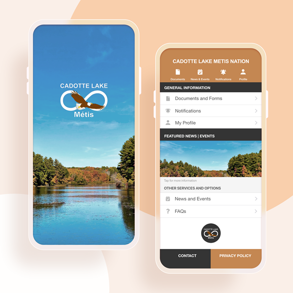 The Cadotte Lake Metis Nation mobile app