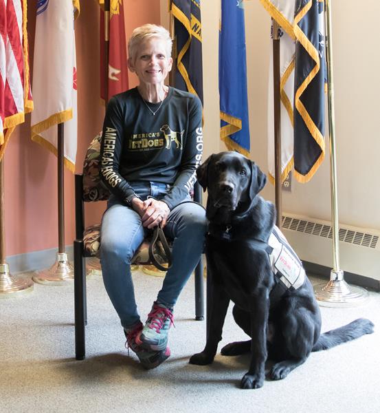 America’s VetDogs Graduate, Army Command Sergeant Major (Ret.) Gretchen Evans,  Honored with the Pat Tillman Award for Service at The 2022 ESPYS