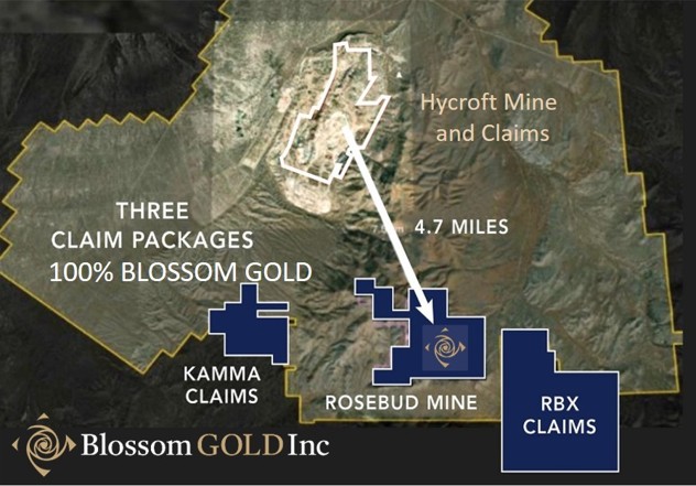 Blossom Gold Commences Drilling Program on the Kamma Claims, West of the Rosebud Open-Pit, Heap Leach Project