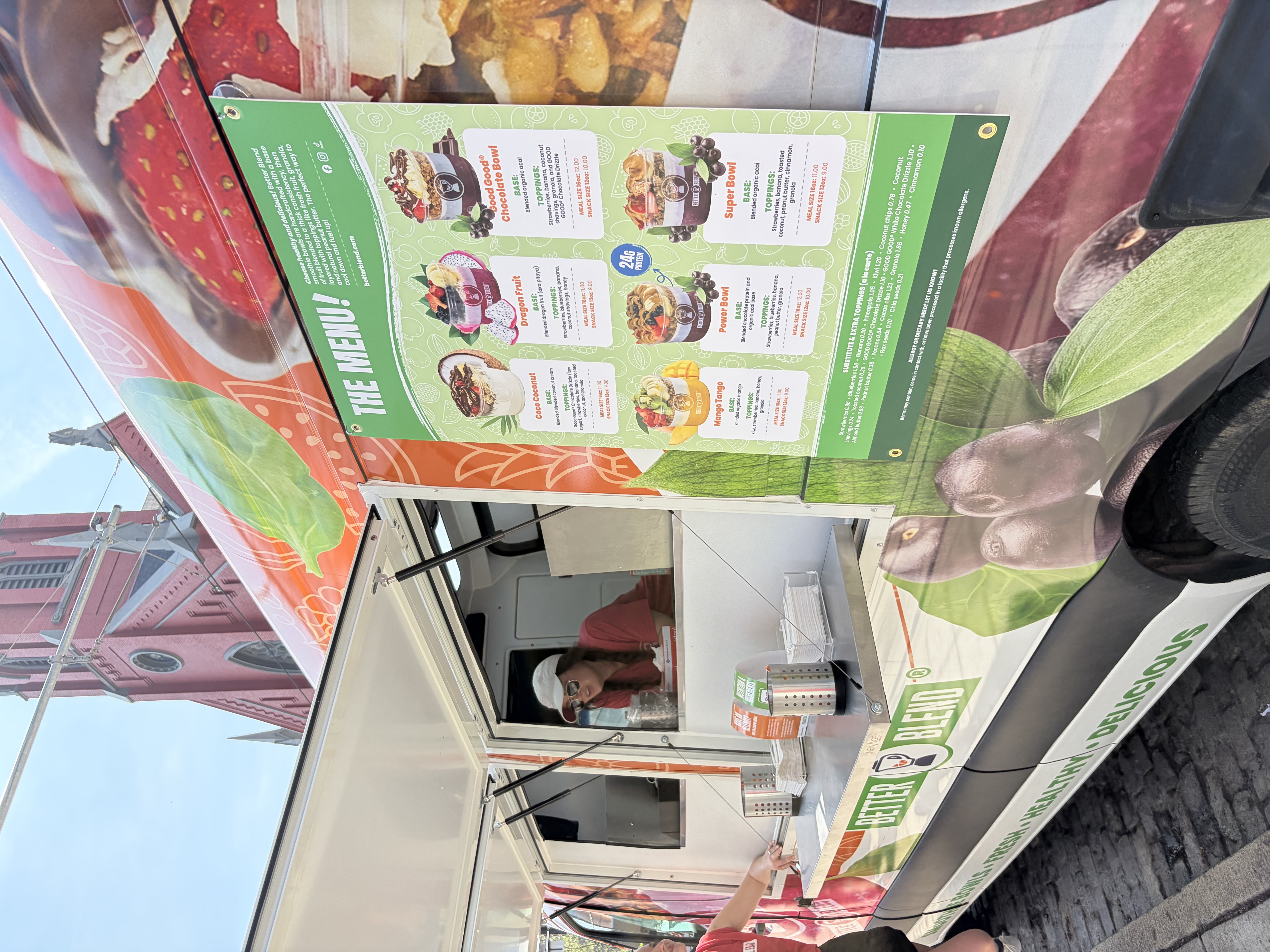 Better Blend Lexington also services a food truck (Blendmobile) for events.