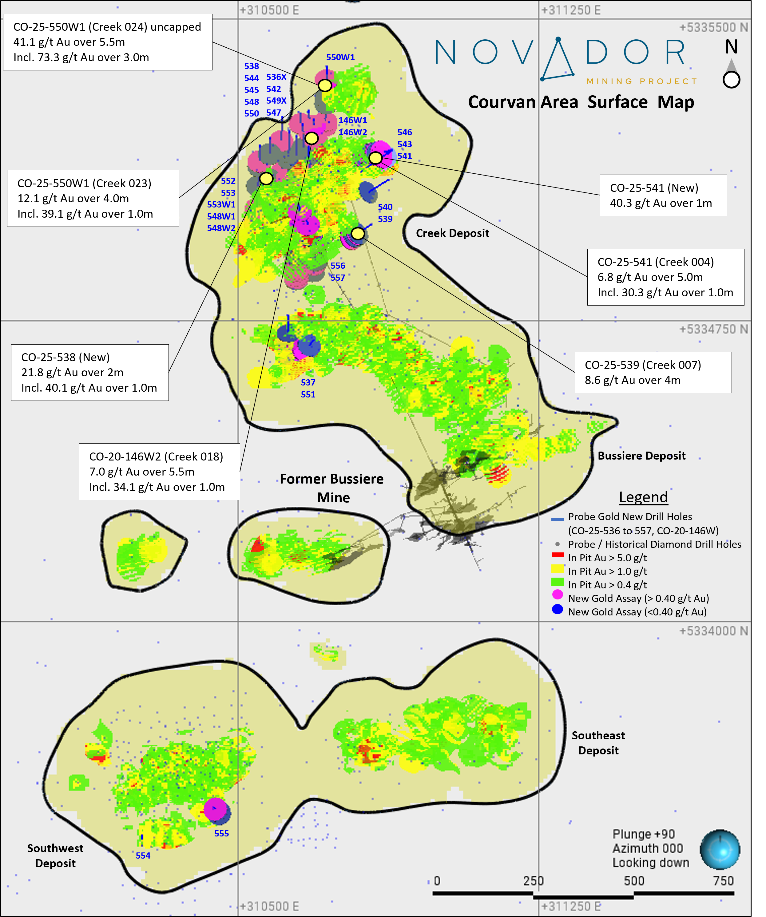 Figure 1: Courvan Area Surface Map image