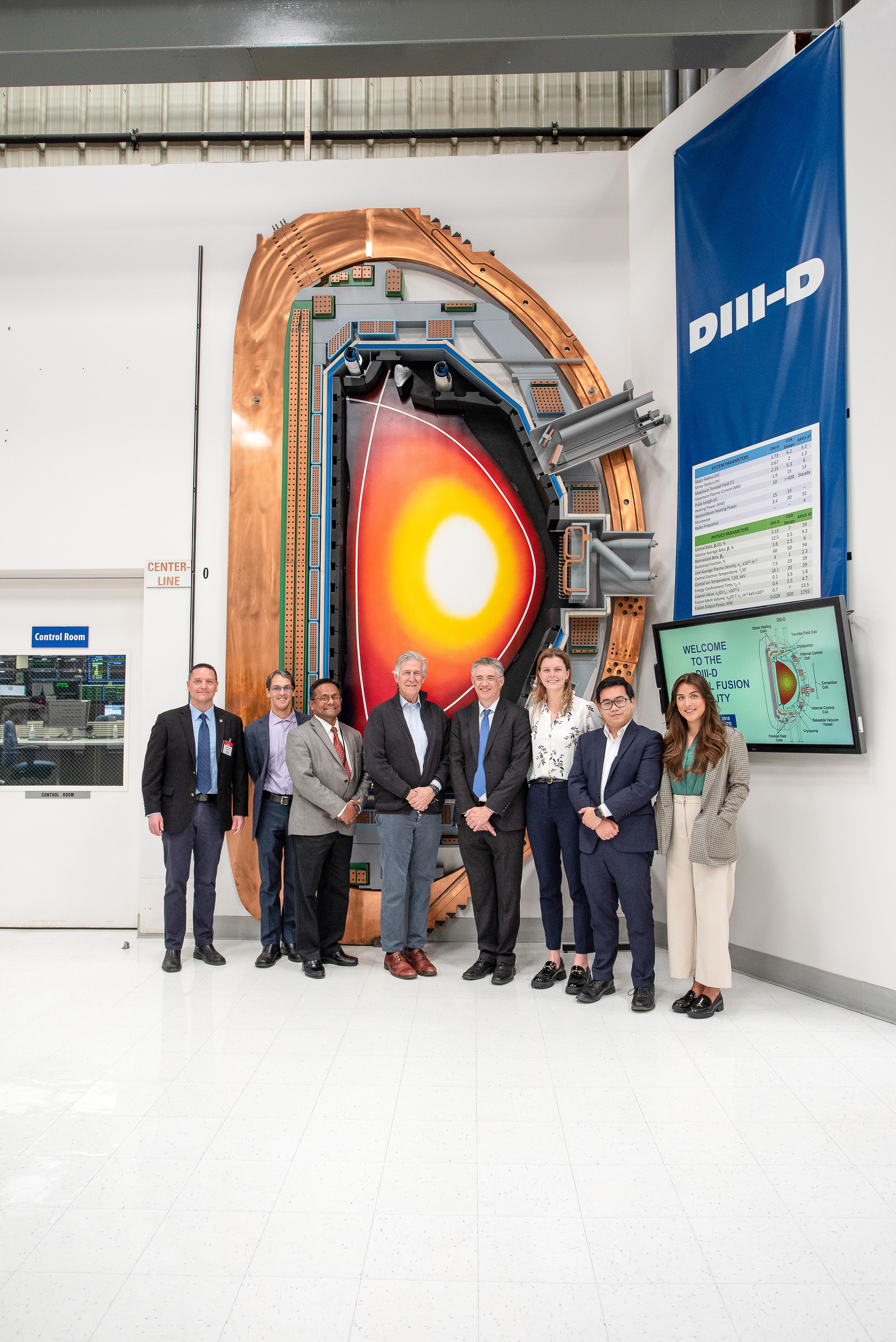 Rep. Don Beyer Tours the DIII-D National Fusion Facility