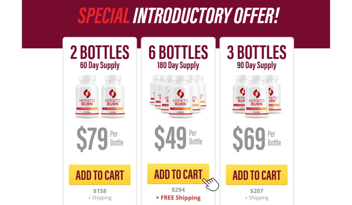 HepatoBurn  Pricing