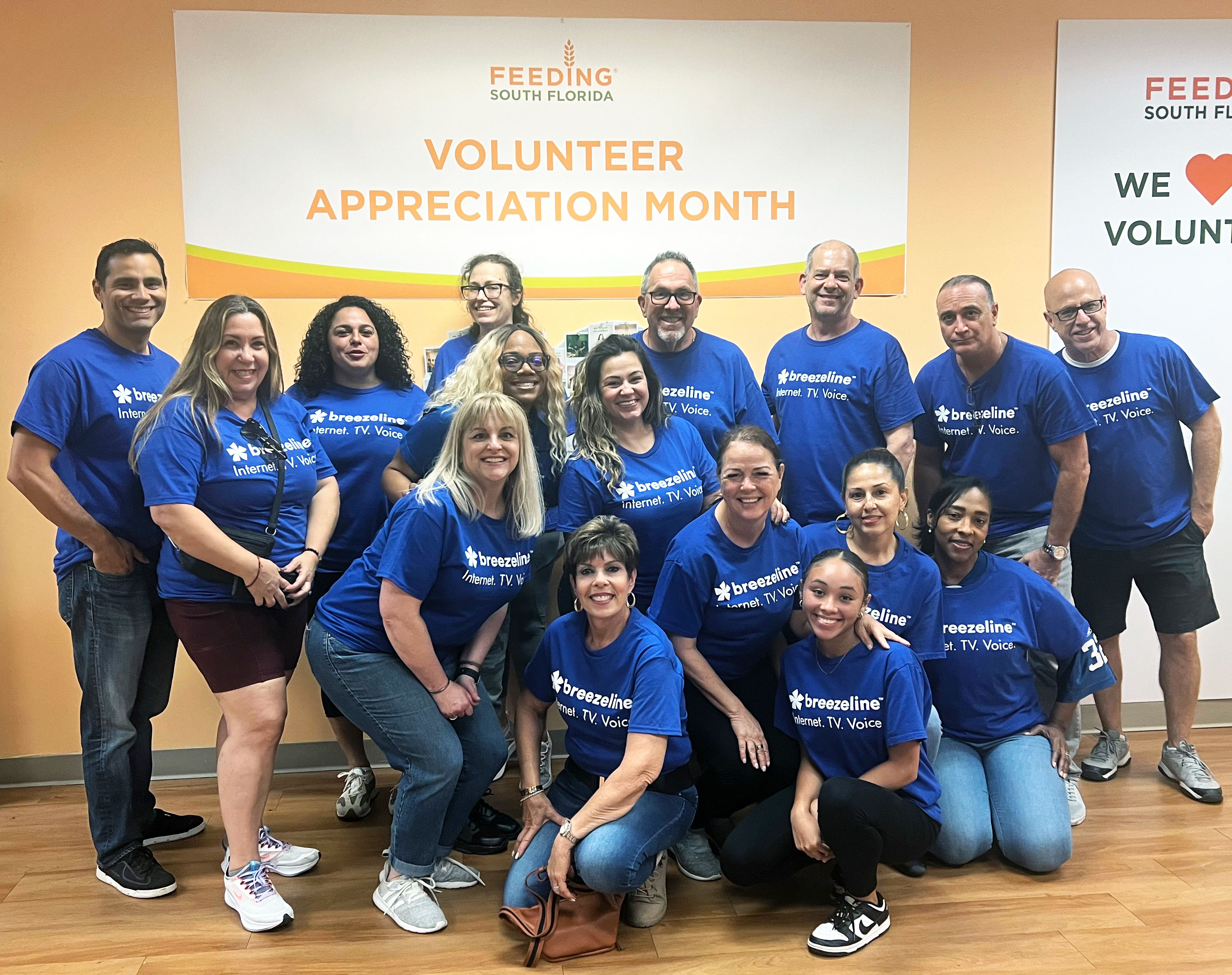 Breezeline Employees Fight Food Insecurity
