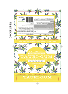 Starfruit_Peach CBG Infused Tauri-Gum