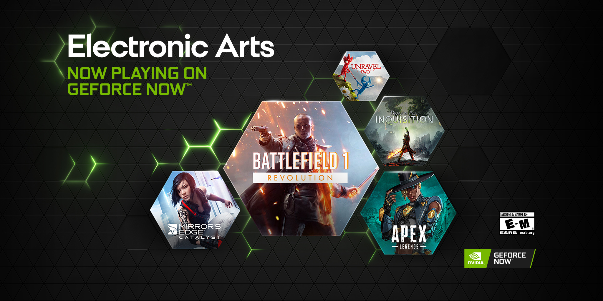 GeForce NOW Electronic Arts