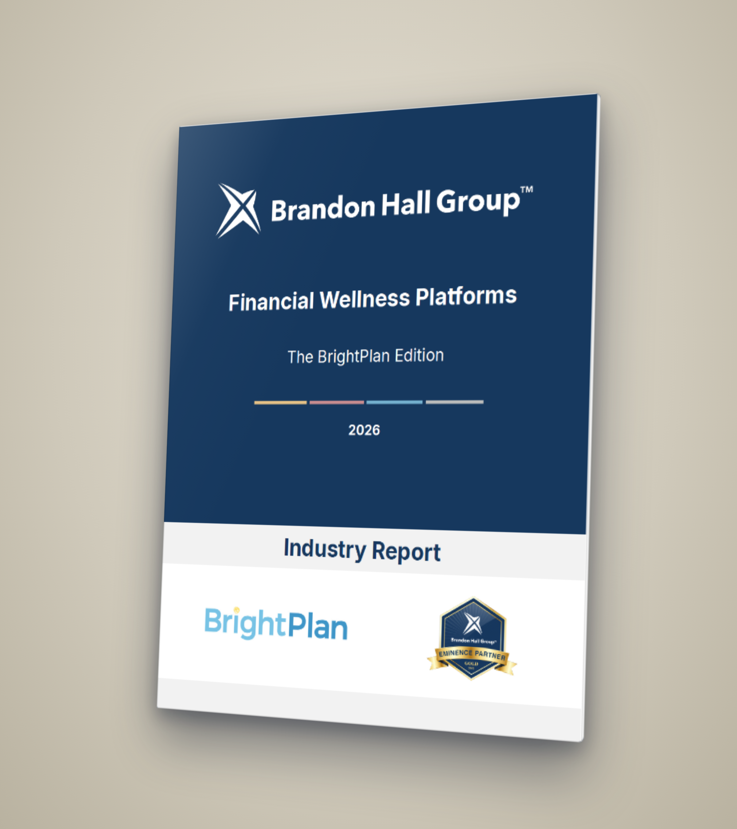 Brandon Hall Group Publishes New Bellwether Report on the Future of Financial Wellness