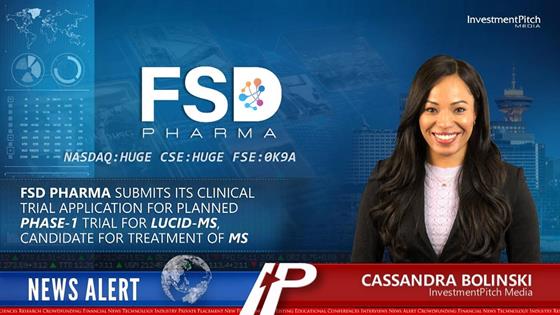 FSD Pharma submits its Clinical Trial Application for planned Phase-1 trial for Lucid-MS, a candidate for treatment of MS: FSD Pharma submits its Clinical Trial Application for planned Phase-1 trial for Lucid-MS, a candidate for treatment of MS