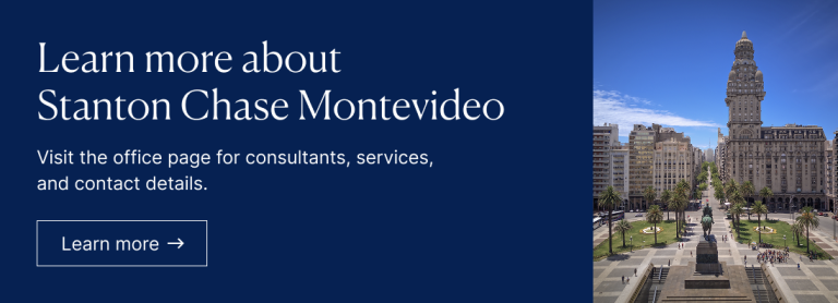 An image of Montevideo, hyperlinked to Stanton Chase Montevideo's web page.