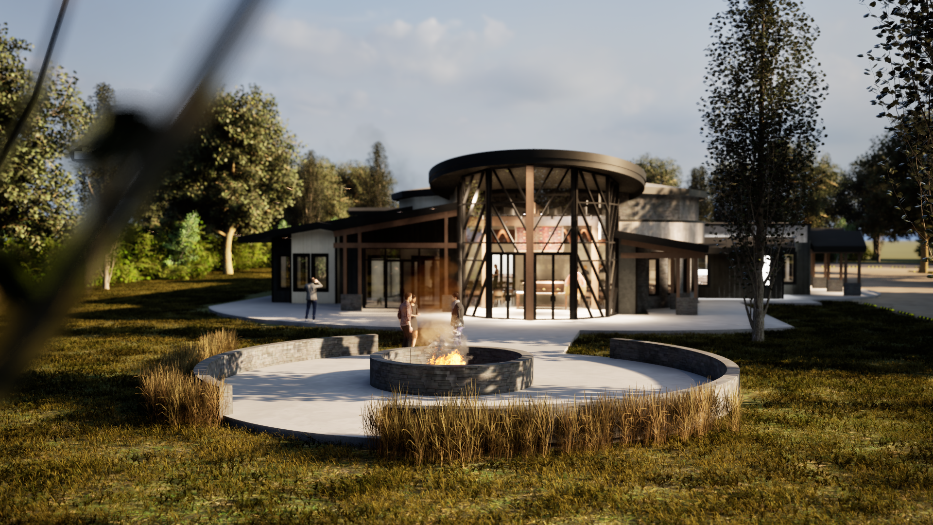 Peepeekisis Funeral Home - Rendering Design