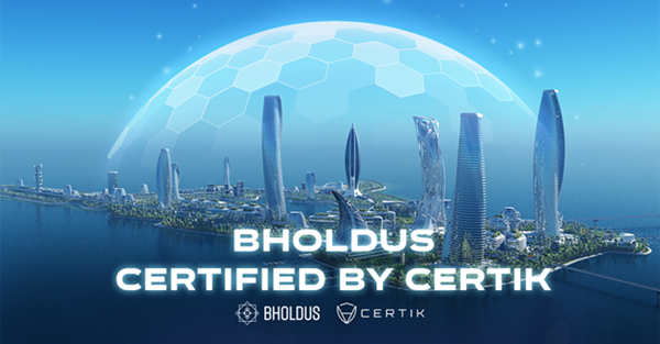Bholdus acquires 89/100 security?score by CertiK