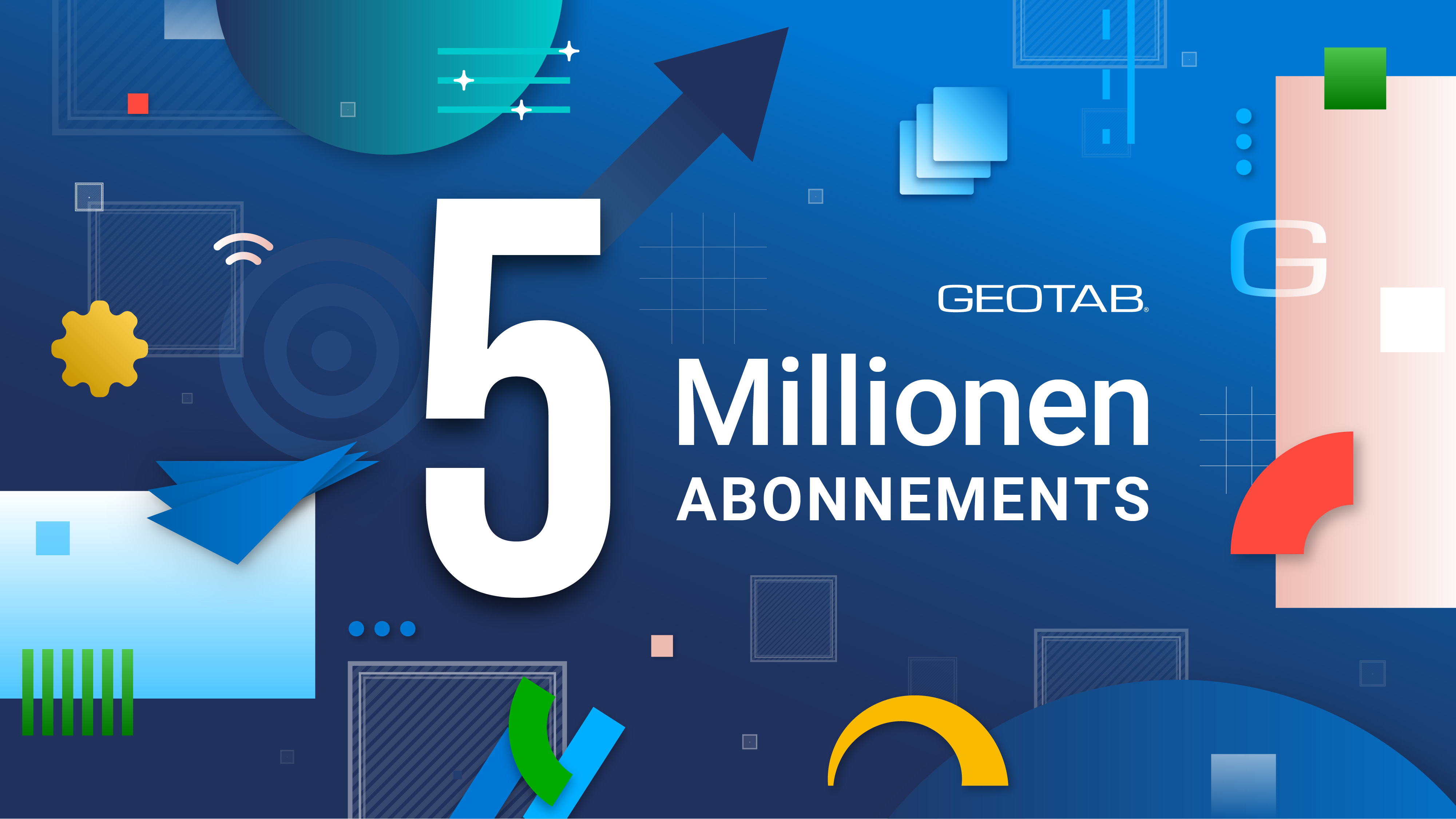 Geotab 5 Millionen Abonnements
