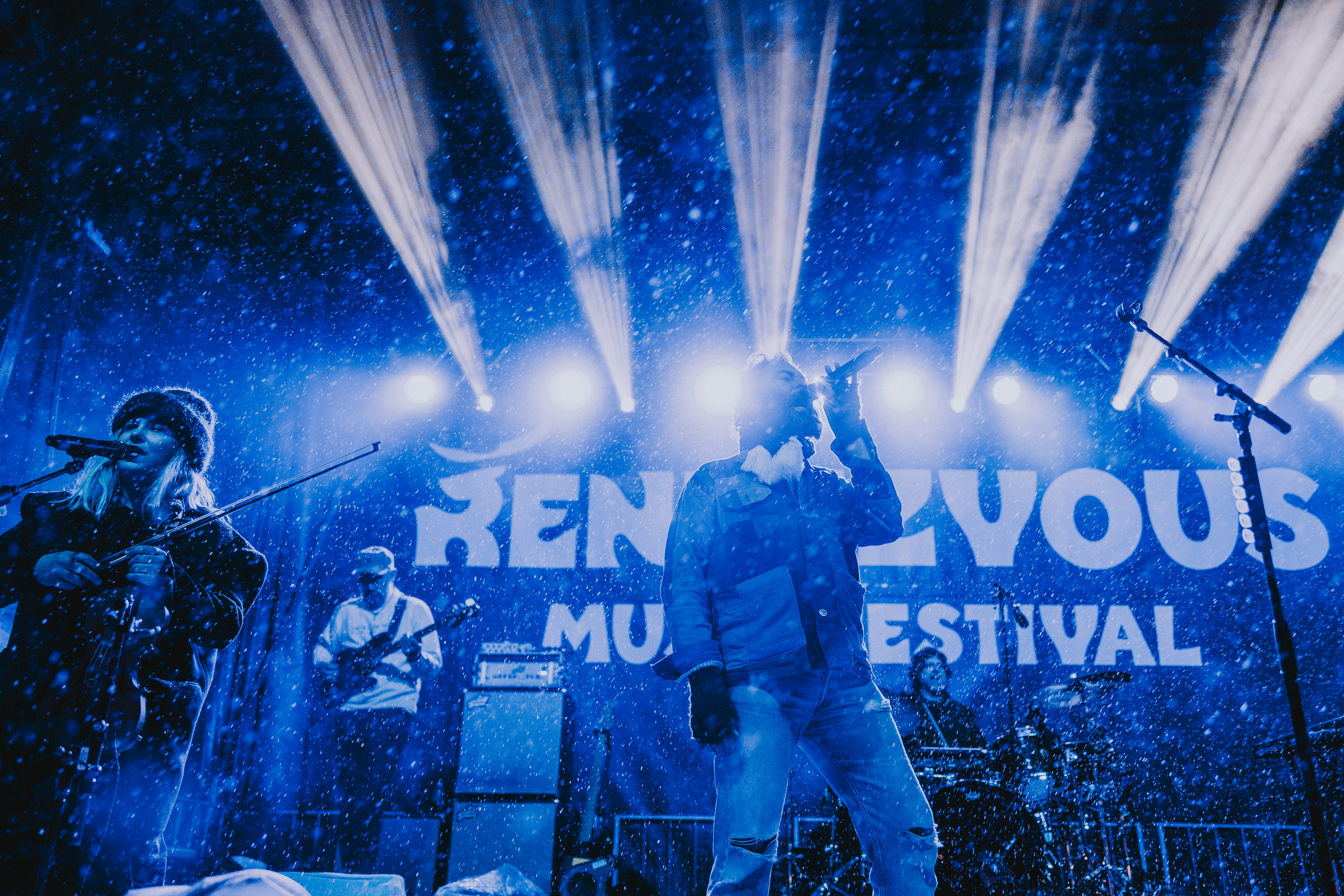 The Head and the Heart band performed at a past Rendezvous Music Festival in Jackson, Wyoming