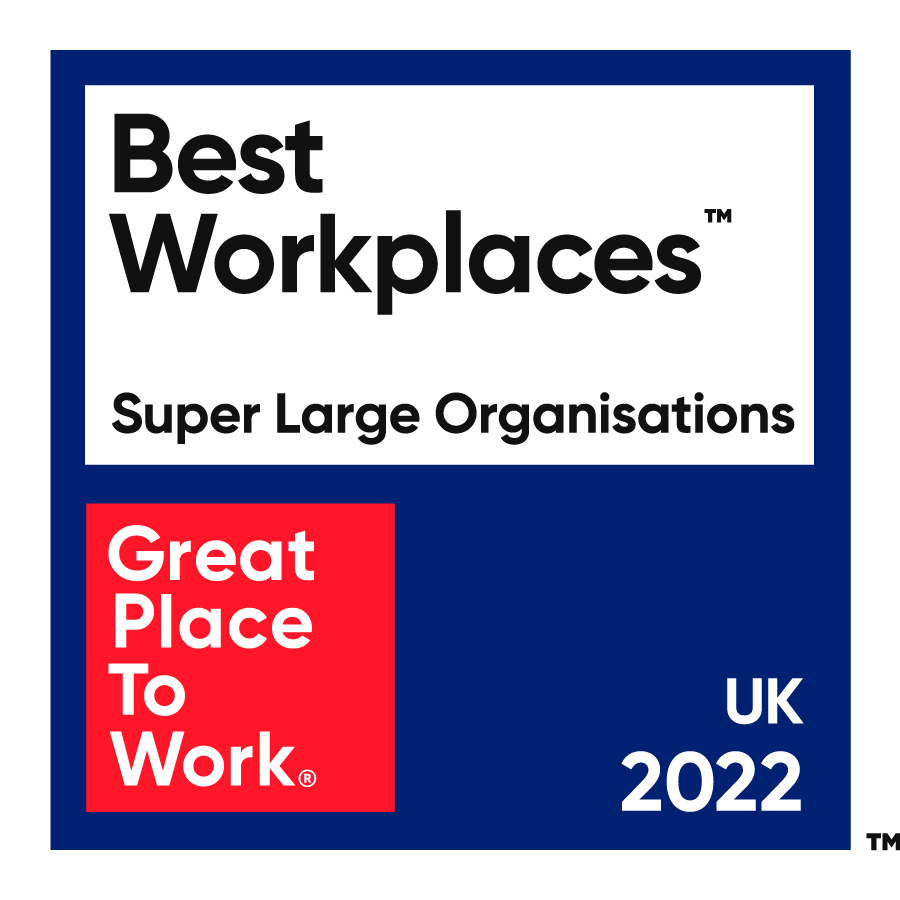 Great Place to Work® UK’s Best Workplaces™ Badge