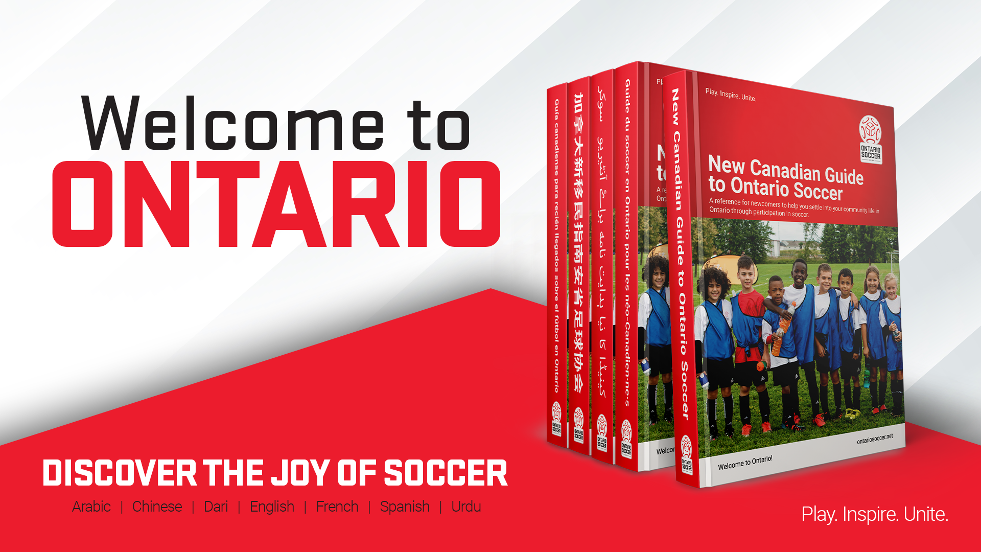 Ontario Soccer's New Canadian Guide to Soccer in Ontario