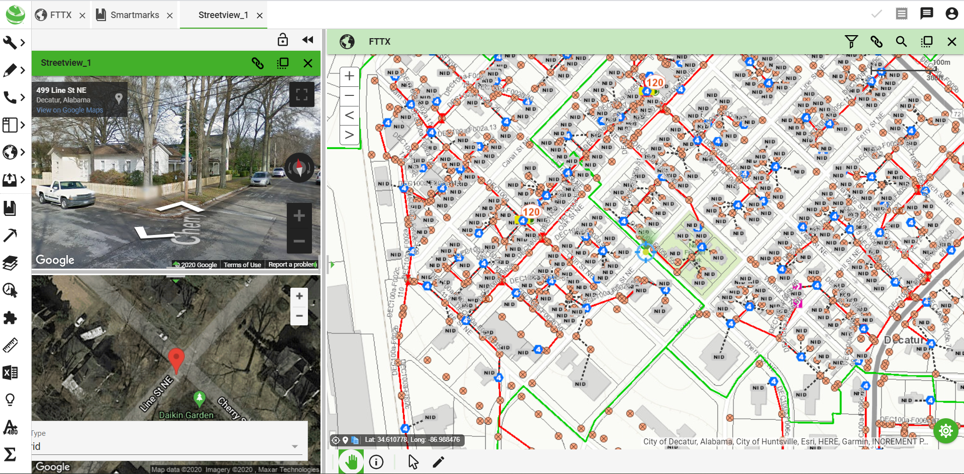 3-GIS Network Street View