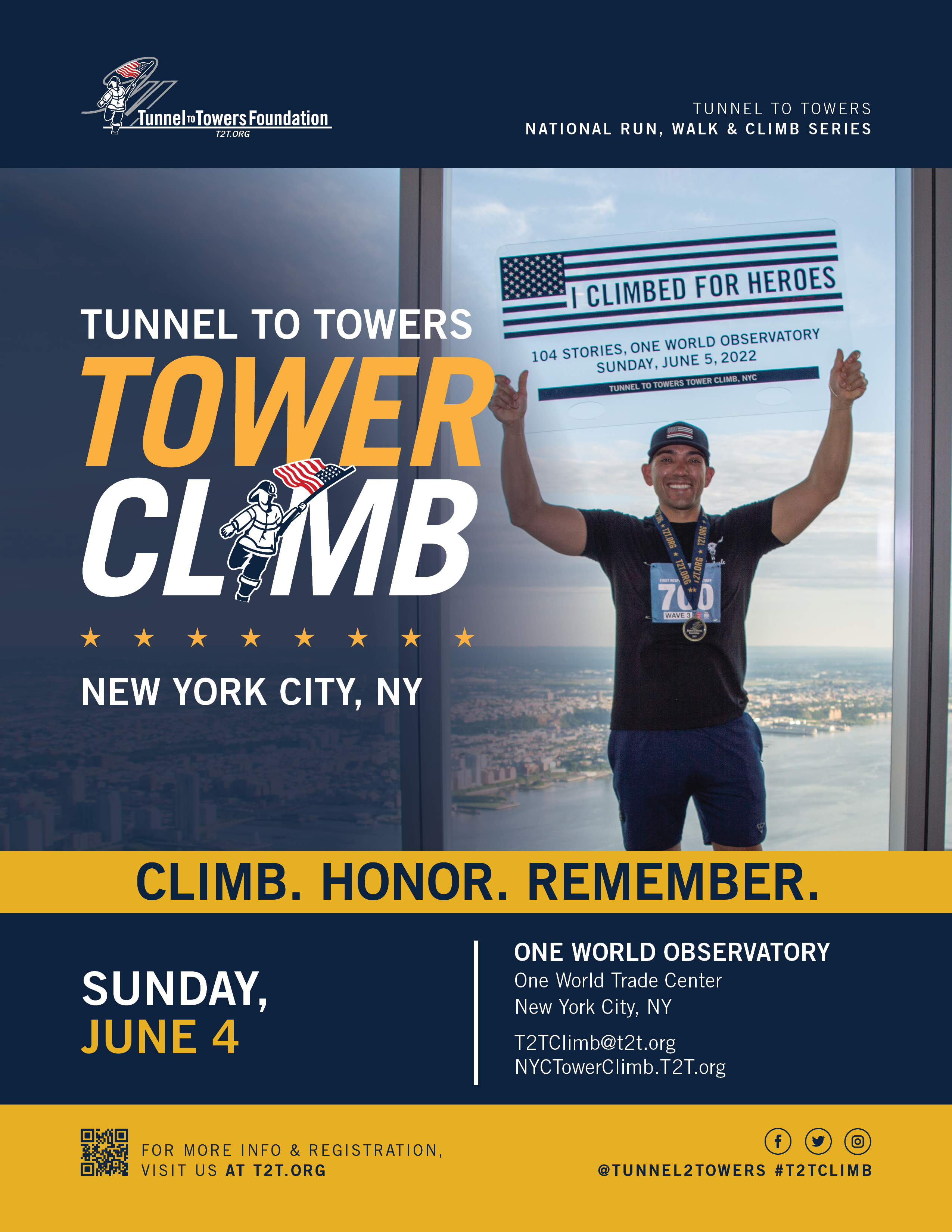 Tunnel to Towers Tower Climb New York City
