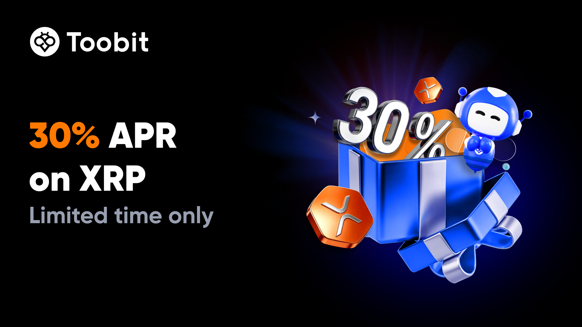 Toobit Opens 30% APR Fixed Earn Opportunity for XRP Holders