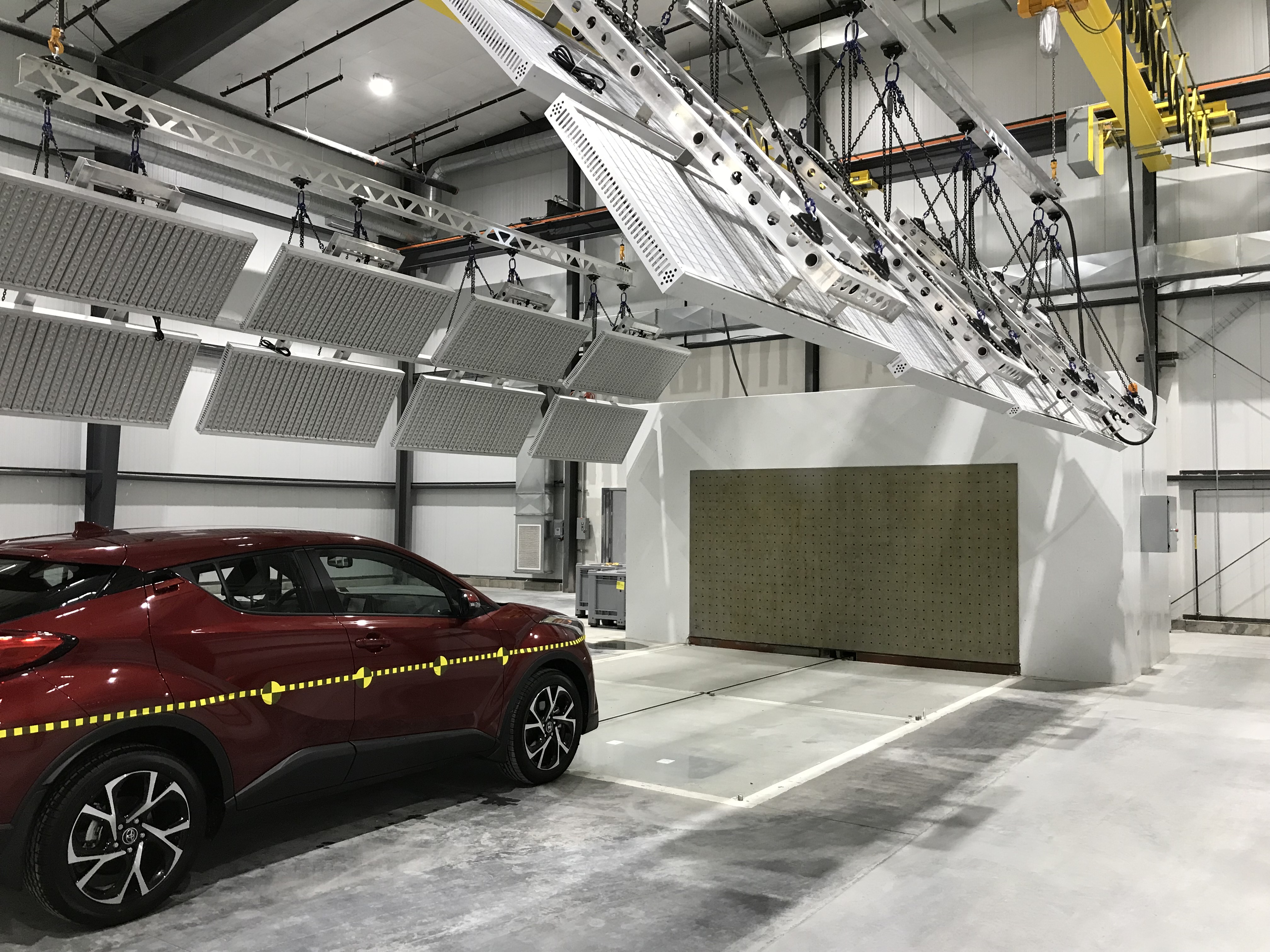 NHTSA NCAP Frontal Crash Testing at Calspan Corporation in Buffalo, NY