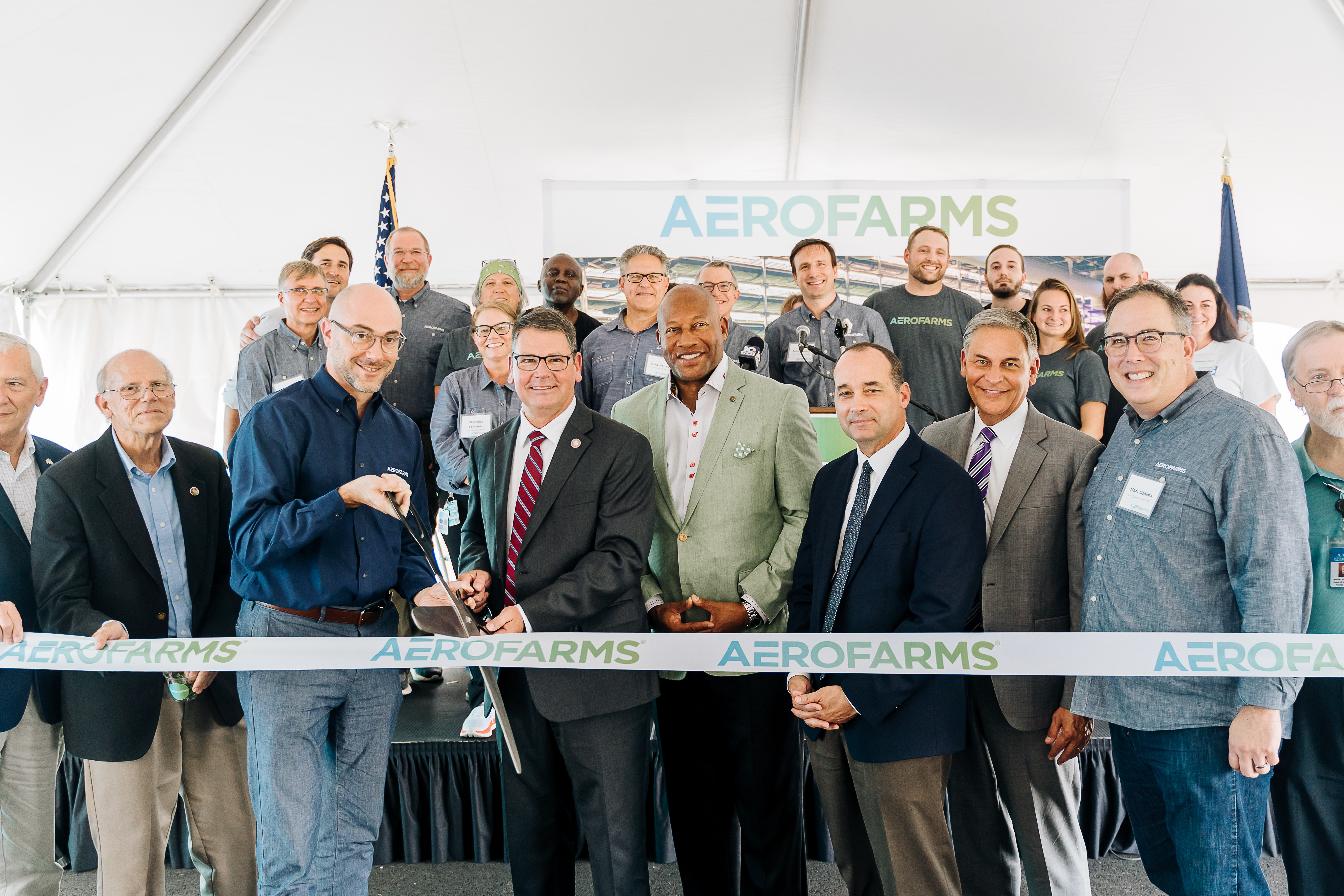 AeroFarms Danville Ribbon Cutting