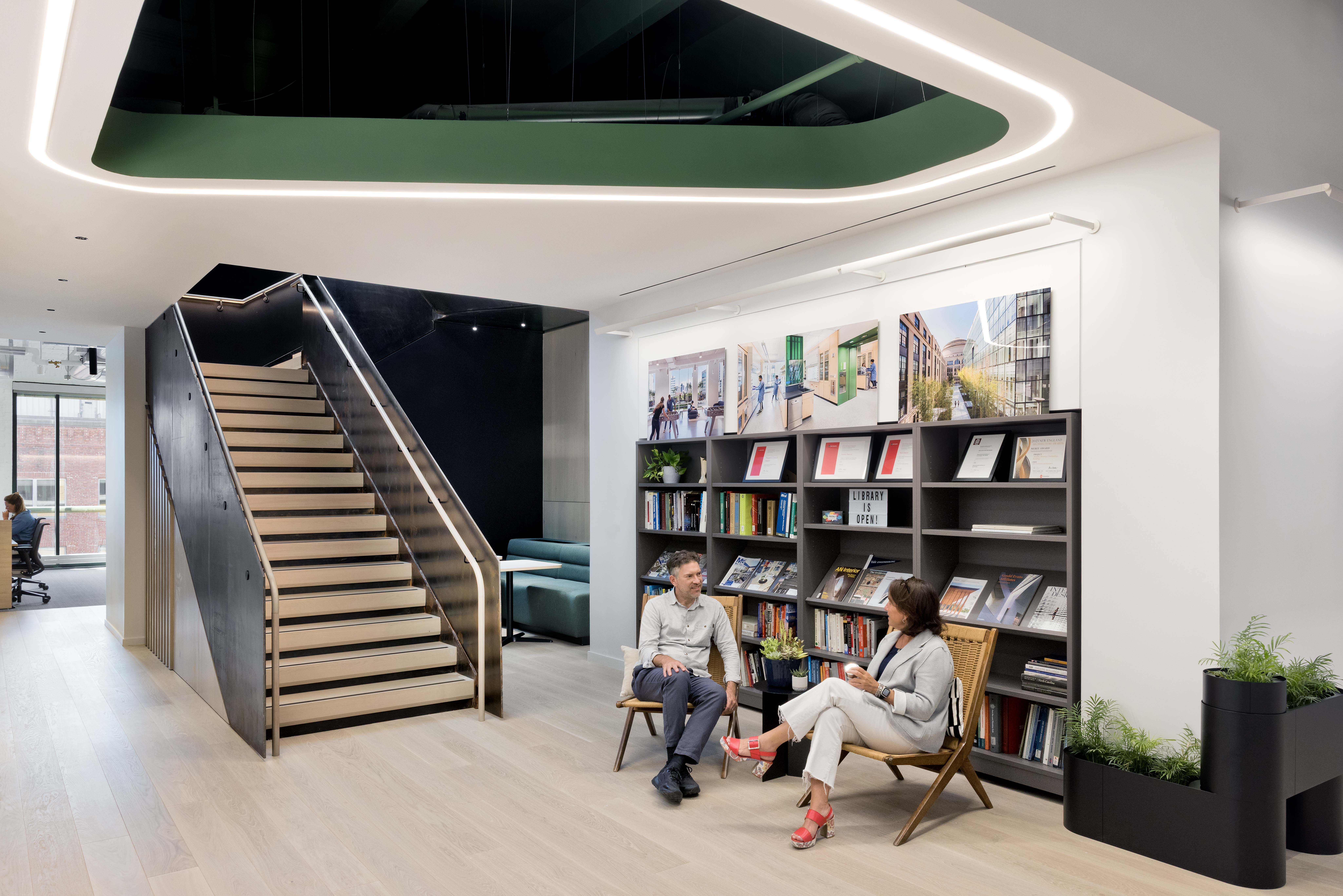 HGA Boston office workspace