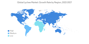 Lychee Market Global Lychee Market Growth Rate By Region 2022 2027
