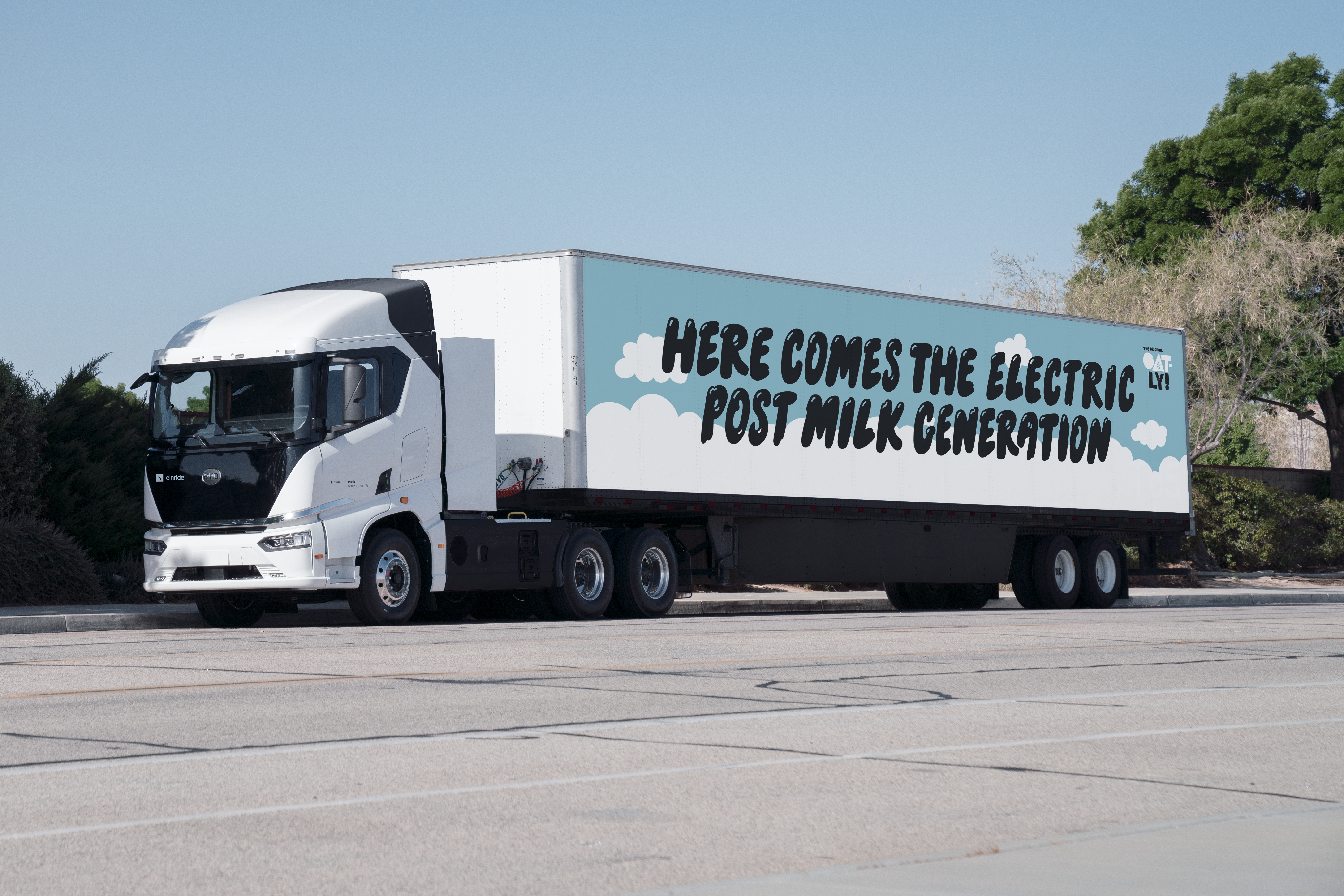 Oatly Electric Trucks in North America