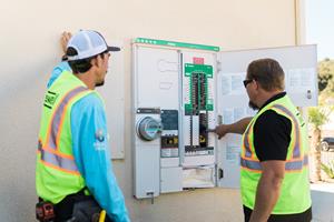The Square D Energy Center Smart Panel from Schneider Electric