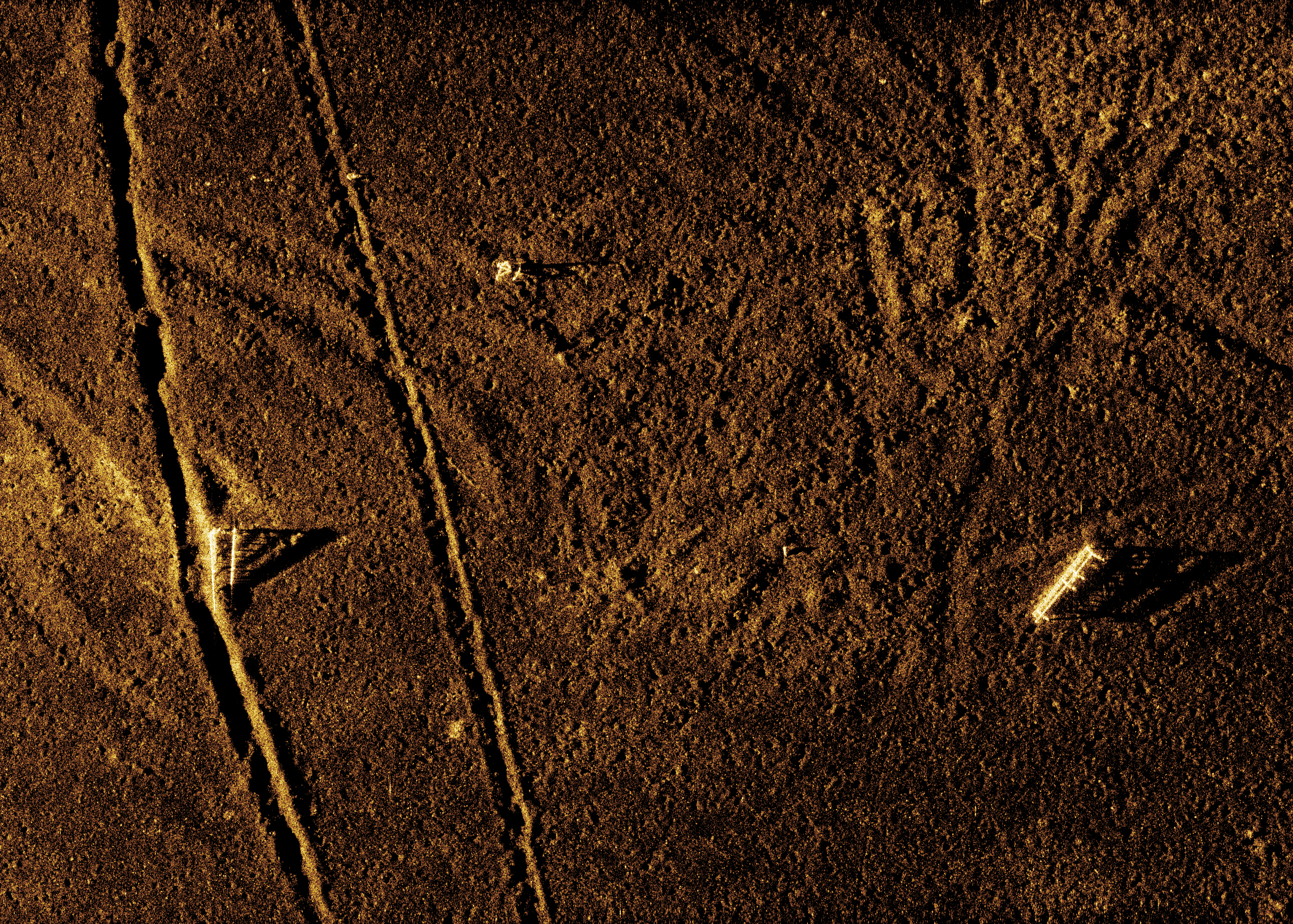 Synthetic Aperture Sonar Image 