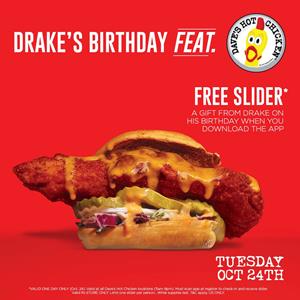 Everyone Gets a Slider for Downloading the Dave’s Hot Chicken App