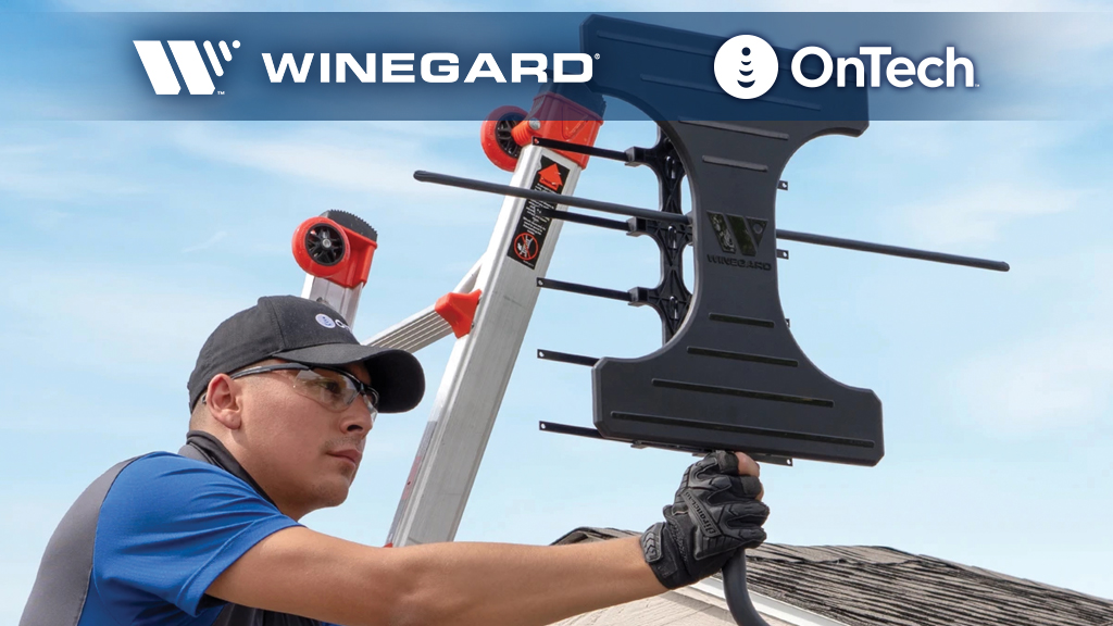 As the preferred installation partner for Winegard's indoor and outdoor antennas, OnTech will help even more Americans gain access to the latest in media and smart home technology.