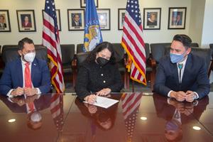 Tribal Consultation Policy Signing