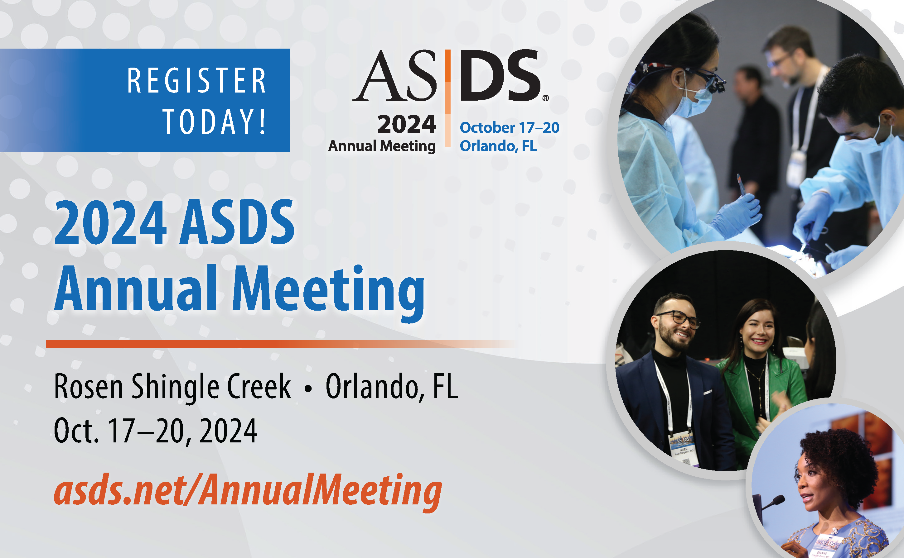 2024 ASDS Annual Meeting Registration