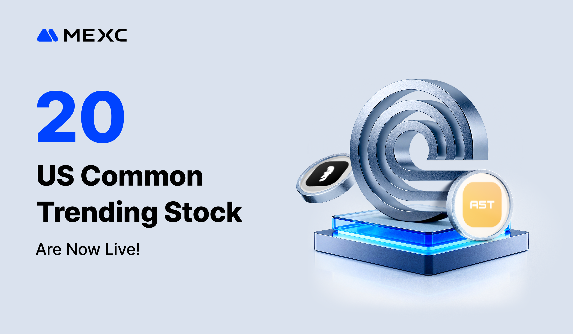 MEXC Lists 20 New Ondo Tokenized Stocks with Zero-Fee Trading