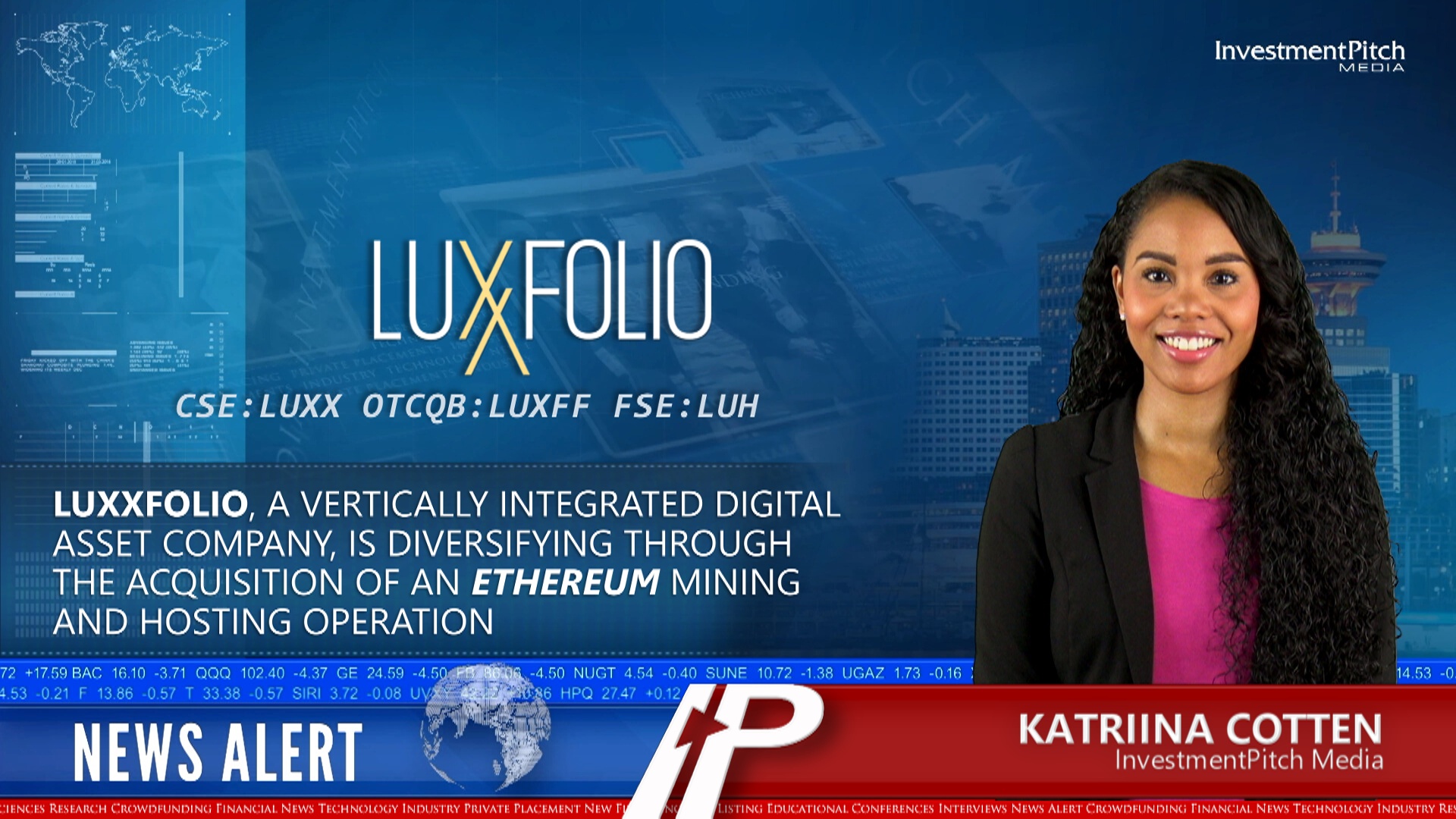 LUXXFOLIO Holdings Video Image