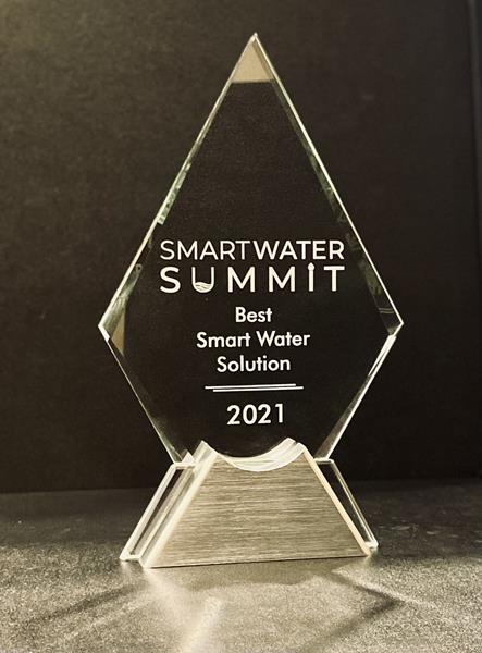 The Smart Water Summit Award is selected by utility executives and presented to the vendor with the Best Smart Water Product or Solution after hearing dozens of the presentations and conversations with top water tech contenders. 