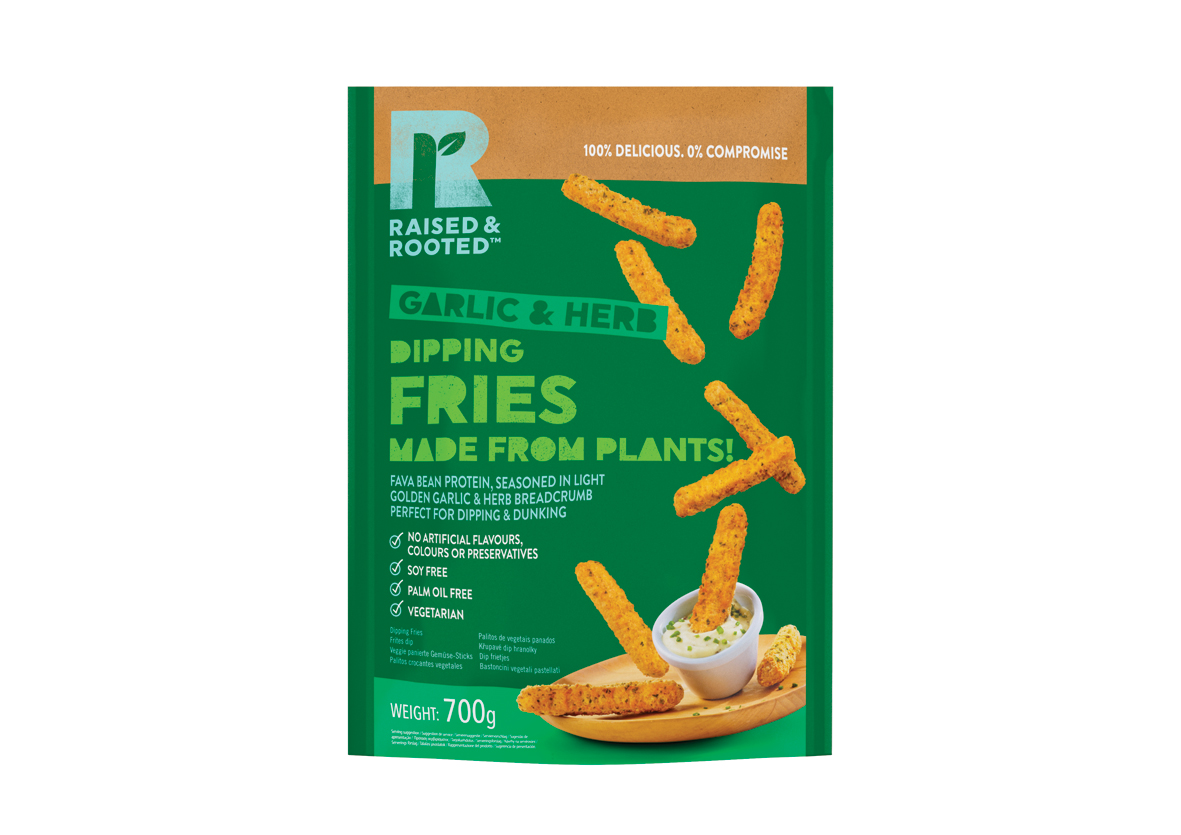 Raised & Rooted Garlic & Herb Dipping Fries 
