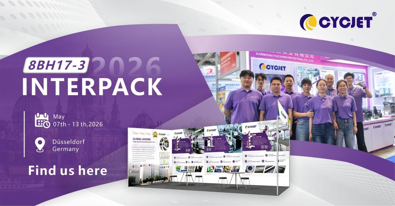 CYCJET Cordially Invites You to interpack 2026 in Germany